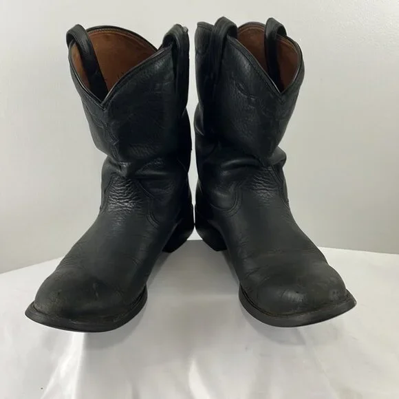 Ariat Men’s Black Leather Work Boots - Picture 8 of 14